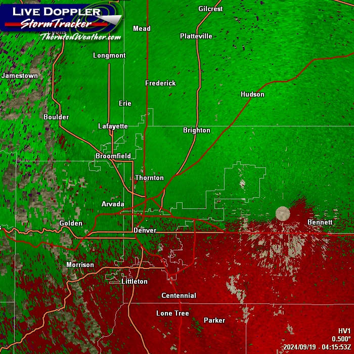 Super Doppler Radar for Denver, Colorado - thorntonweather.com