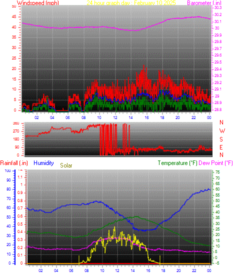 24 Hour Graph for Day 10