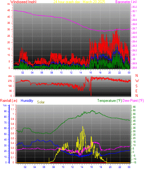 24 Hour Graph for Day 20