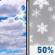 Saturday: Partly Sunny then Chance Snow Showers