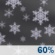 Tonight: Snow likely, mainly before midnight.  Patchy fog before 2am.  Otherwise, mostly cloudy, with a low around 5. Wind chill values as low as -3. Northeast wind 7 to 10 mph, with gusts as high as 16 mph.  Chance of precipitation is 60%. Total nighttime snow accumulation of less than a half inch possible. 