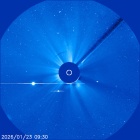 Latest LASCO C3 image of the Sun