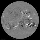 Latest SDO/HMI Magnetogram image of the Sun