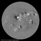 Latest SDO/HMI Magnetogram image of the Sun