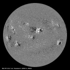 Latest SDO/HMI Magnetogram image of the Sun