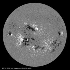 Latest SDO/HMI Magnetogram image of the Sun
