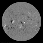 Latest SDO/HMI Magnetogram image of the Sun
