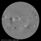 Latest SDO/HMI Magnetogram image of the Sun