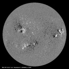 Latest SDO/HMI Magnetogram image of the Sun