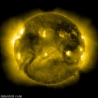 SOHO EIT 284 image of the sun