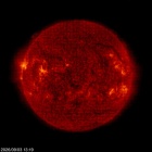 SOHO EIT 304 image of the sun